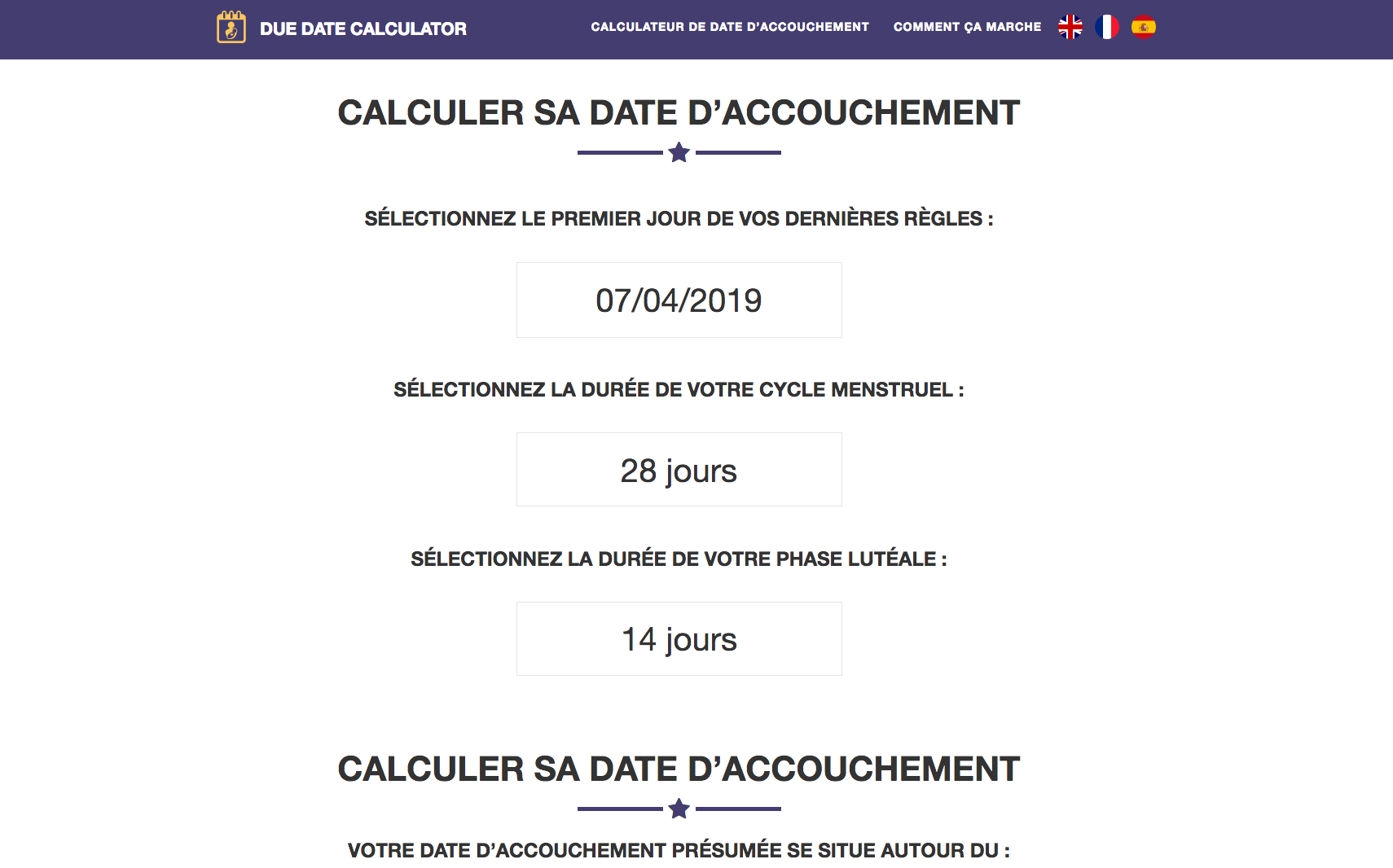 Future Due Date Calculator Simplygross