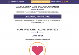 Due date calculator - 1