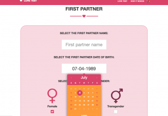 Love test compatibility - 5