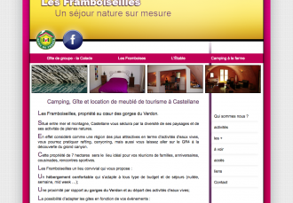 Les Framboiseilles - Camping à Castellane - 1