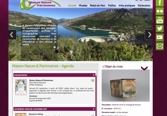 Site internet - Maison Nature et Patrimoines