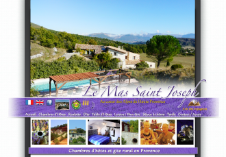 Site internet - Le Mas Saint-Joseph