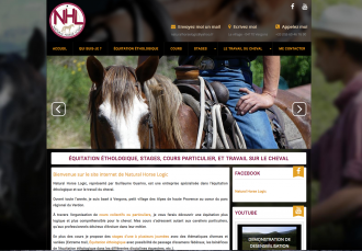 Site internet - Natural Horse Logic