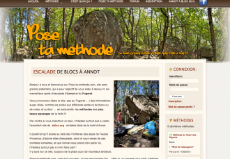 Site internet - Pose ta méthode